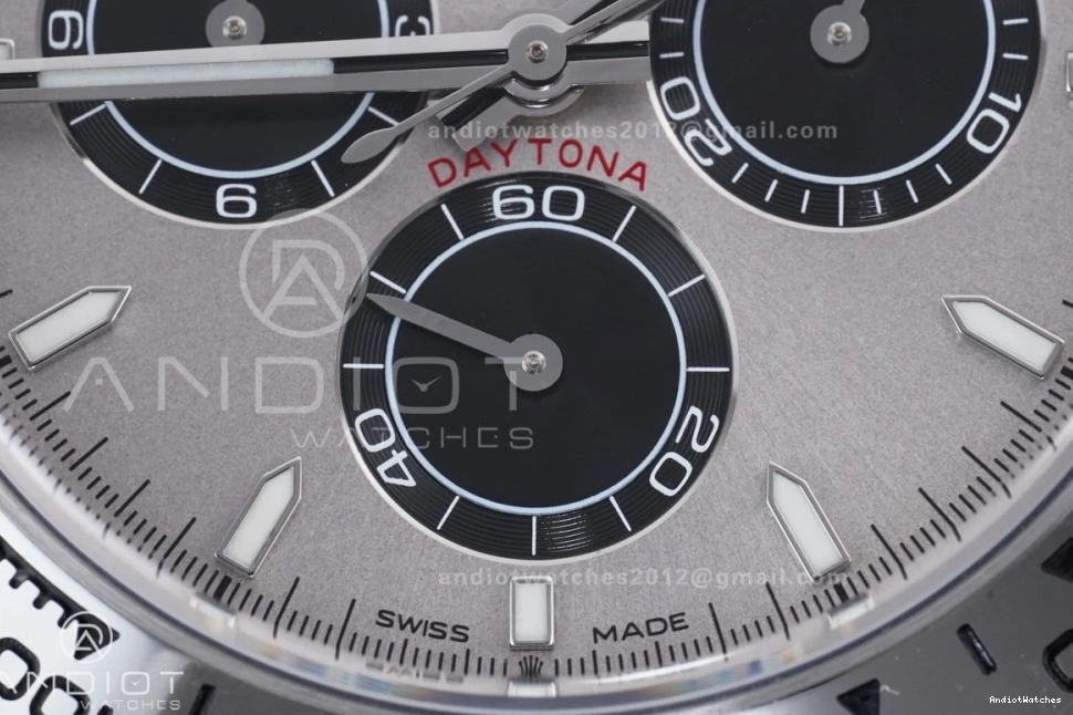 Best DD Clean SmoothTexture Bracelet 126509 SS Daytona on 792 904L 904L Edition 1:1 Dial Gray 0807